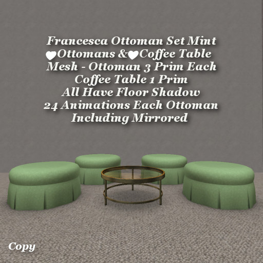 Francesca Ottoman Set Mint1