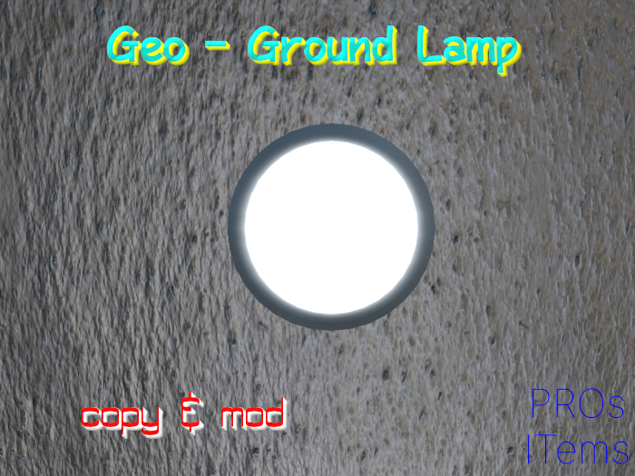 Geo Ground Lamp