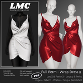 DEMO LMC Mesh - Wrap Dress 9 - Elegant Cocktail Wrap Dress
