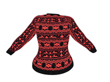 REVOLUTION - Jolly Sweater (Black & Red Reindeer)