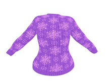 REVOLUTION - Jolly Sweater (Purple Snowflake)