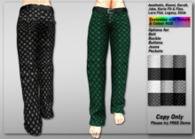 *DCDM* Joe Jeans: Snowflake Black