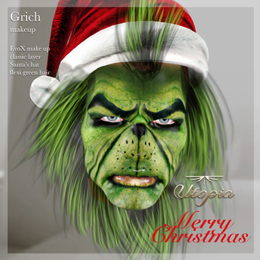 Utopia Grinch makeup