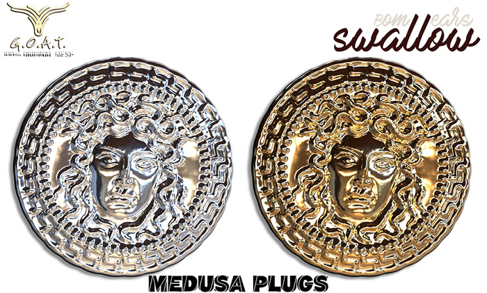 MEDUSA PBR PLUGS - SWALLOW GAUGED XL M - lel evo x