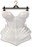 [BL] Jade corset // ivory
