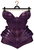 [BL] Jade corset // plum