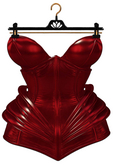 [BL] Jade corset // wine