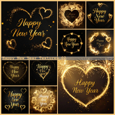 Happy New Year Textures