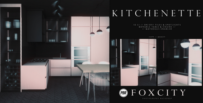 FOXCITY. Photo Booth - Kitchenette (PBR)