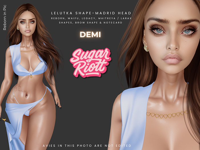 *Sugar Riott* Demi Shape - Lelutka Madrid Head