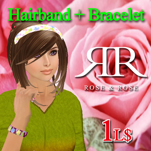 Happy set (Hairband & Bracelet)