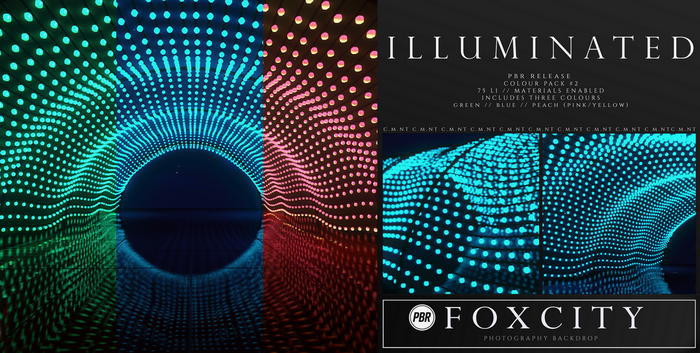 FOXCITY. Photo Booth - Illuminated (PBR) (Colour Pack #2)