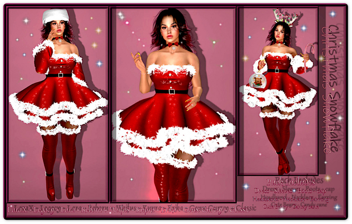 {A.G} Christmas Snowflake - Outfit 40
