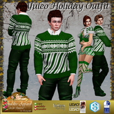 *Goddess* Yuleo Holiday Outfit -Green