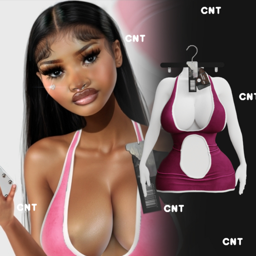 [CNT] - BabyGirl Dress - Ruby