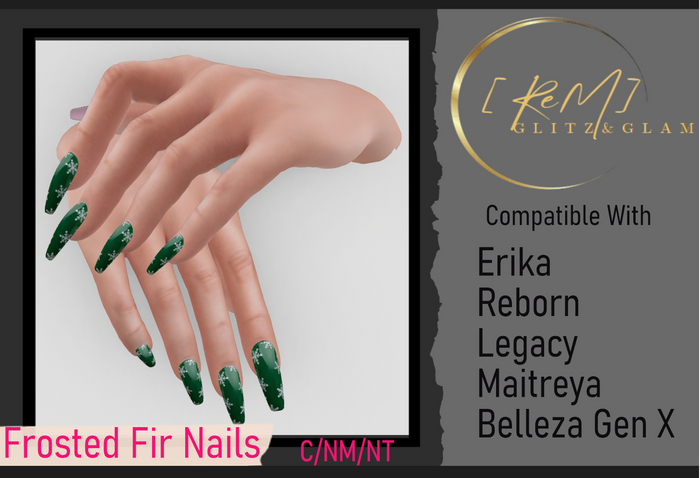 [ReM]  Frosted Fir Nails
