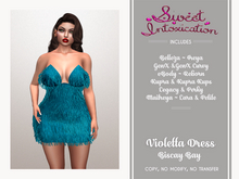 ::Sweet Intoxication:: Violetta Dress - Biscay Bay (PROMO COLOR)