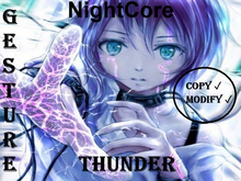 GESTURE:NightCore-ThunDer