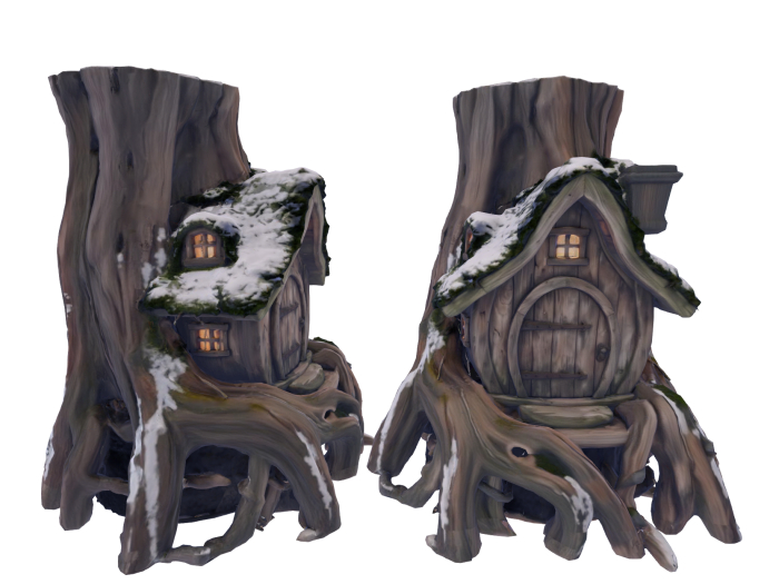 Enchanted Fairy Tree decor FULL PERM