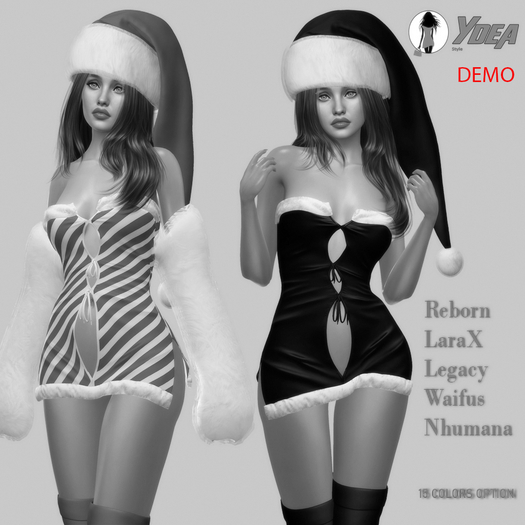 *Ydea*  Joy Xmas  dress Multicolors Demo
