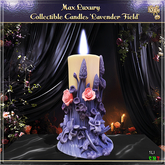 Max Luxury - Collectible Candles 'Lavender Field'