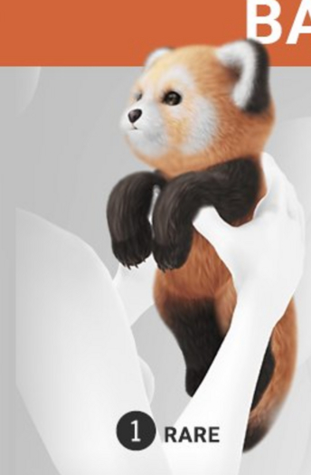 SEmotion Libellune Baby Panda Holdable RARE 01