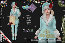 - MicRo - Outfit Santa Babyblue