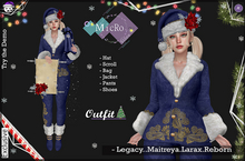 - MicRo - Outfit Santa Blue