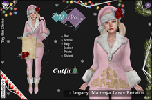- MicRo - Outfit Santa Pink Pale 
