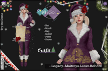 - MicRo - Outfit Santa Plum 