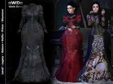 ::WD:: Set Vesper - Black Damaged PBR