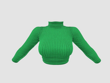 REVOLUTION - Maeve Sweater (Green Wool)
