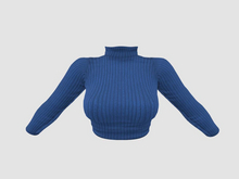 REVOLUTION - Maeve Sweater (Blue Wool)