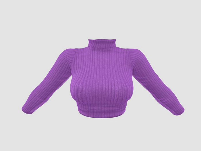 REVOLUTION - Maeve Sweater (Violet Wool)