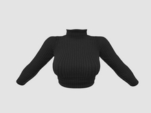 REVOLUTION - Maeve Sweater (Black Wool)