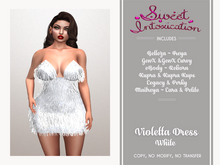 ::Sweet Intoxication:: Violetta Dress - White