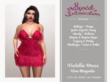 ::Sweet Intoxication:: Violetta Dress - Viva Magenta