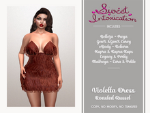 ::Sweet Intoxication:: Violetta Dress - Roasted Russet
