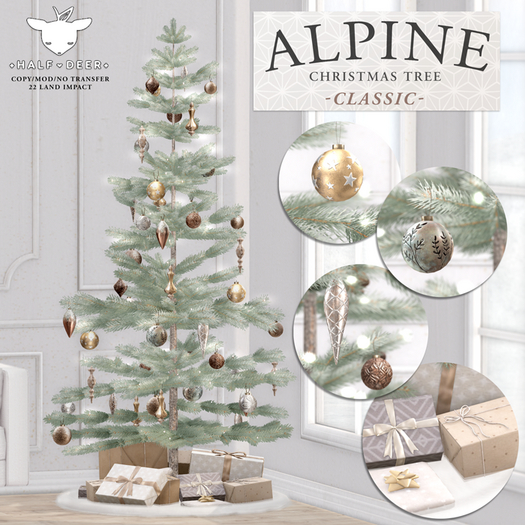 +Half-Deer+ Alpine Christmas Tree [Classic]