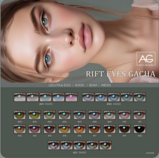 AG. Rift Eyes Gacha - Lelutka - 13