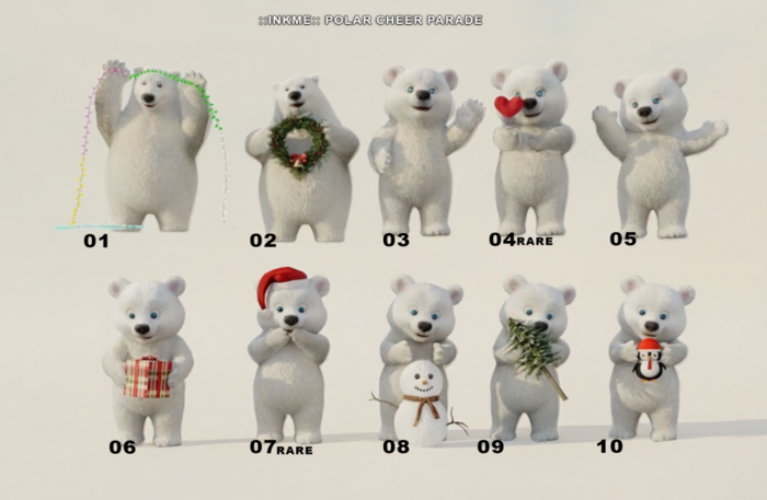 08 ::Inkme:: Polar Cheer Parade