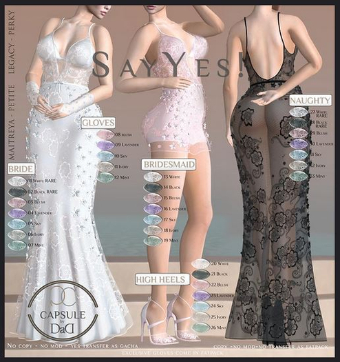 22 -Capsule by DaD - Say Yes! -High Heels Blush  legacy