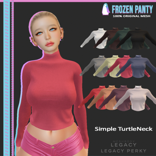 [FP] SIMPLE TURTLENECK LEGACY-F
