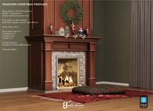 Tradition Christmas Fireplace PG  v [Erfe Design]