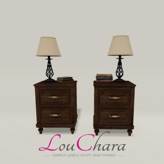LouChara Ivo Nightstands 