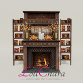 LouChara Ruby Fireplace