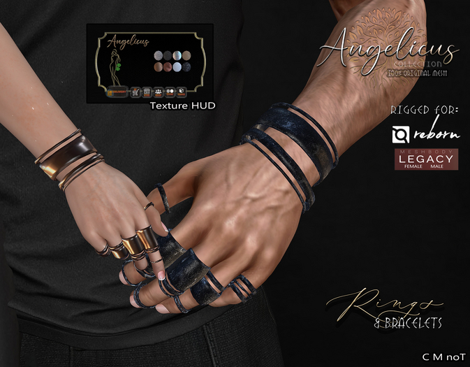 .AngelicUs. Rings &  bracelets 