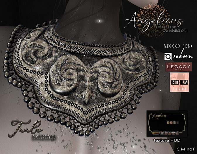 .AngelicUs. -Taale- necklace  Reborn, Legacy F, Kupra
