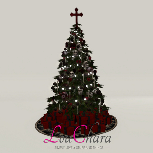 LouChara Raven Christmas Tree
