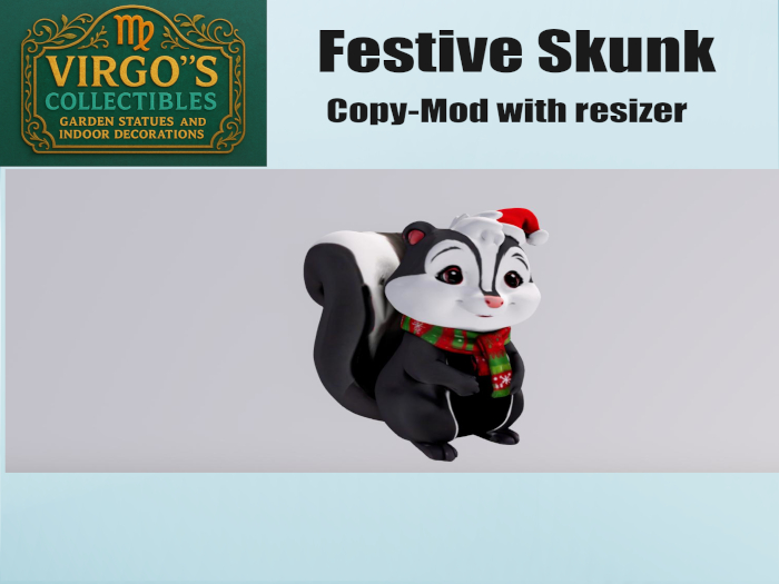 Festive Skunk Boxed